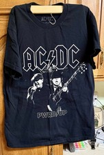 Acdc T-shirt Mens Med. Black Pwr Up North America Tour 2025 Band Tee Acdc T-shirt Mens Med. Black Pwr Up North America Tour 2025 Band Tee
