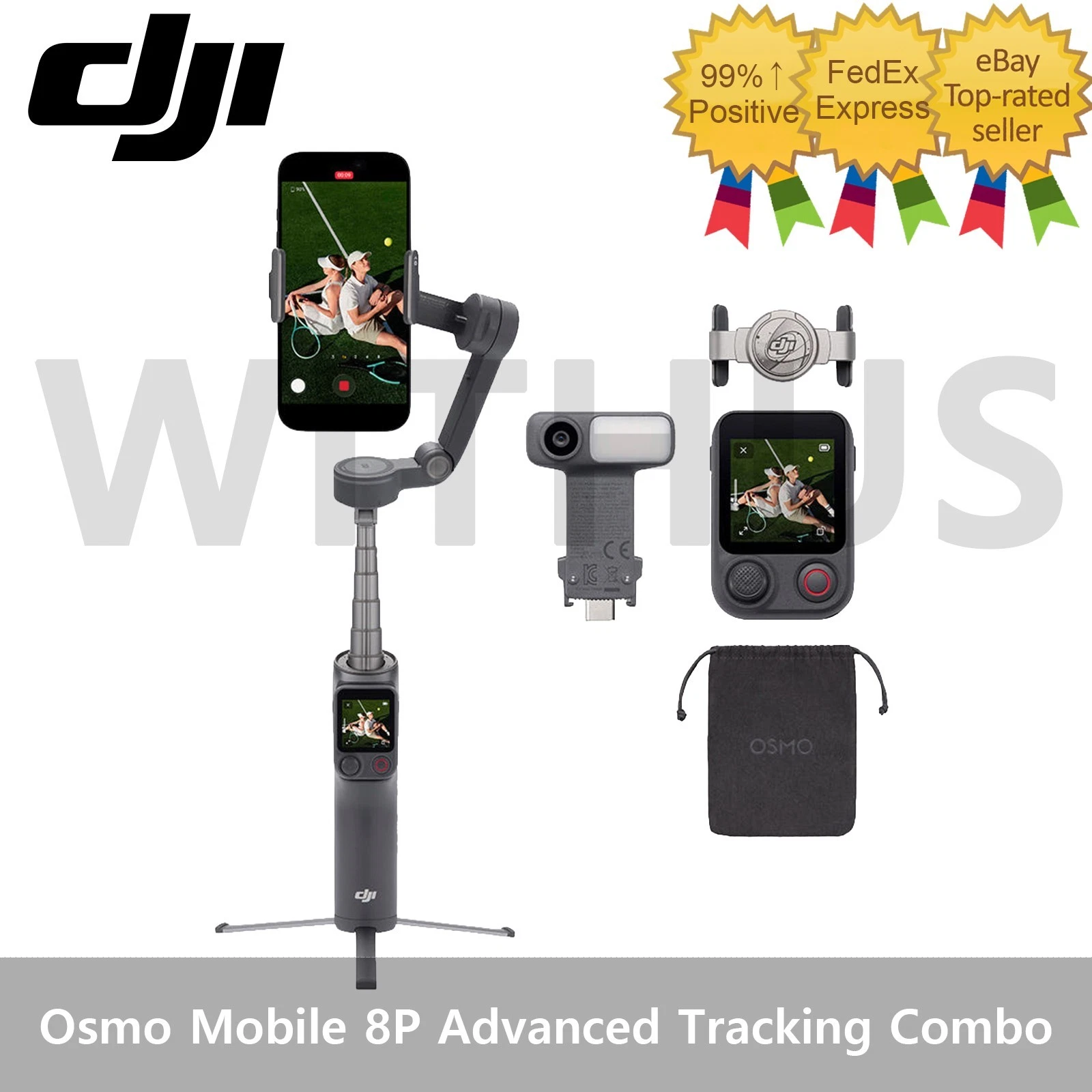 Smartphone Gimbal Stabilizer DJI Osmo Mobile 8P Advanced Tracking