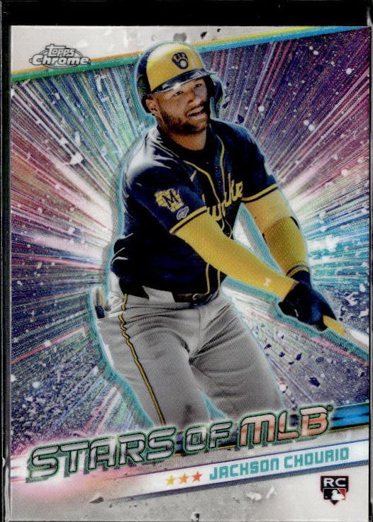 2024 Topps Update #CSMLB-84 Jackson Chourio Stars of MLB Chrome