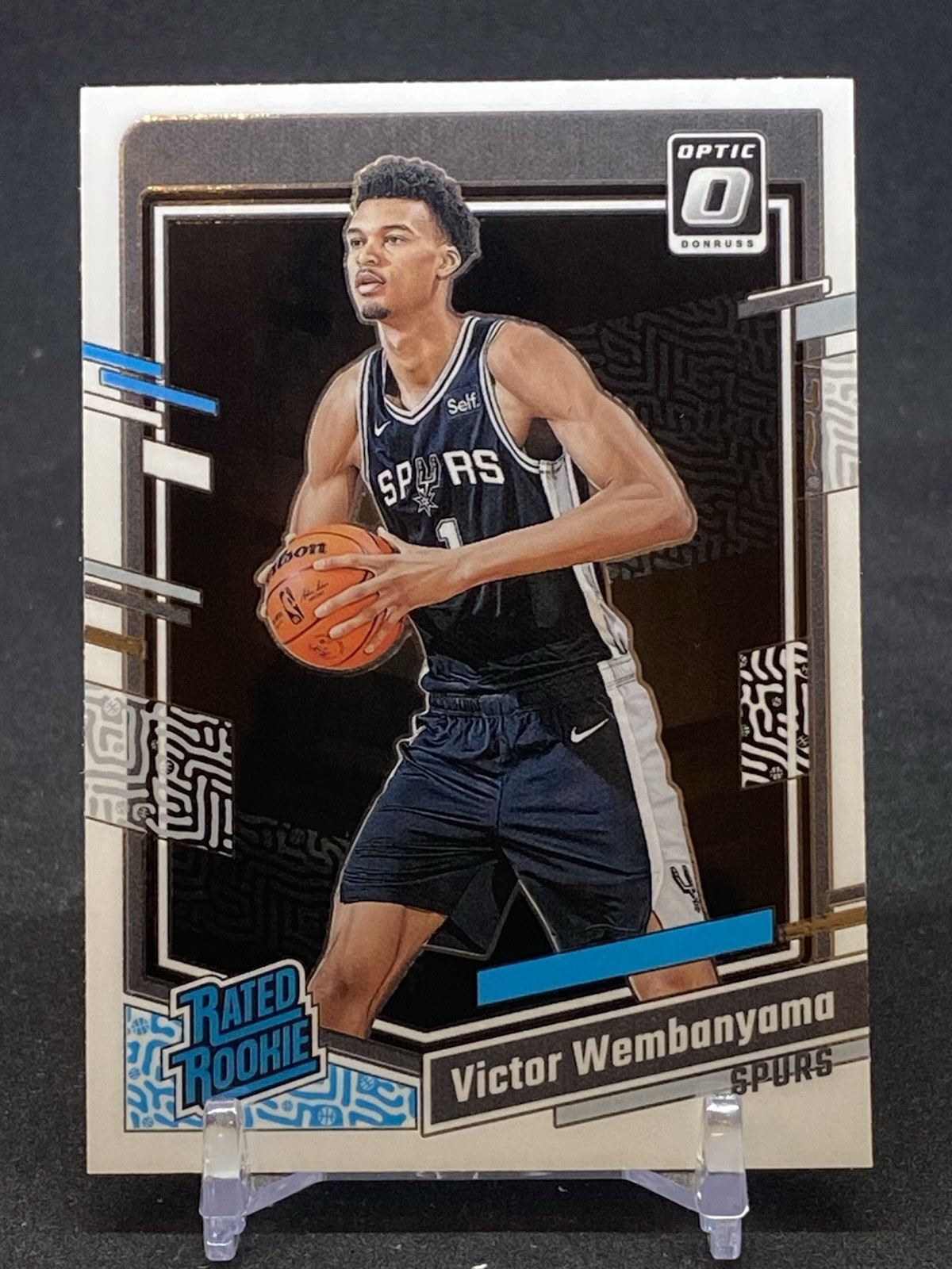 2023 Panini Donruss Optic Rated Rookie #225 Victor Wembanyama