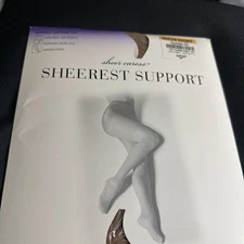 Buy Sheer Caress Queen Short Sheerest Support Control Top Pantyhose Reinforced T