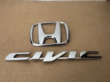 Oem 2012-2015 Honda Civic Rear Trunk Honda Civic Emblem Badge Set Oem 2012-2015 Honda Civic Rear Trunk Honda Civic Emblem Badge Set