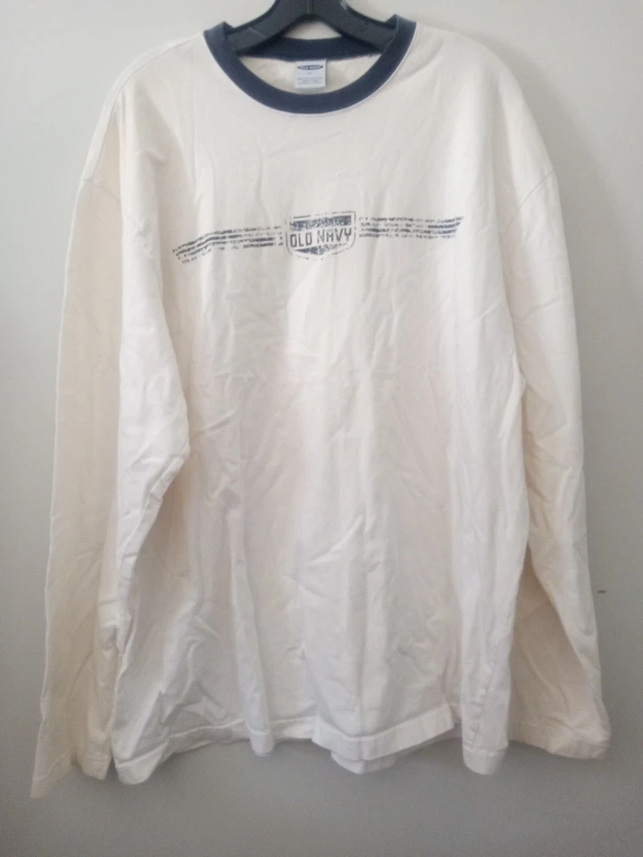 XL Vintage Nuevo Antiguo Azul Marino Para Hombres Lujo Manga Larga Calce Relajado Informal Suéter Hipster Foto 2 de 4