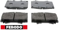 Ferodo FDB1456 Bremsbelagsatz FüR Scheibenbremse Bremsbelagsatz
