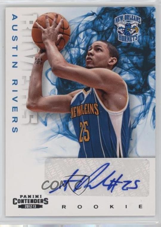 2012-13 Panini Contenders Rookie Austin Rivers #209 Rookie Auto RC 4f5