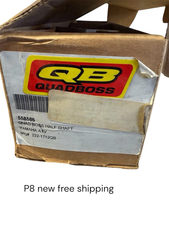 Quadboss 558586 Axle Half Shaft yamaha 222-1712 S44 new free shipping - Image 2 of 2