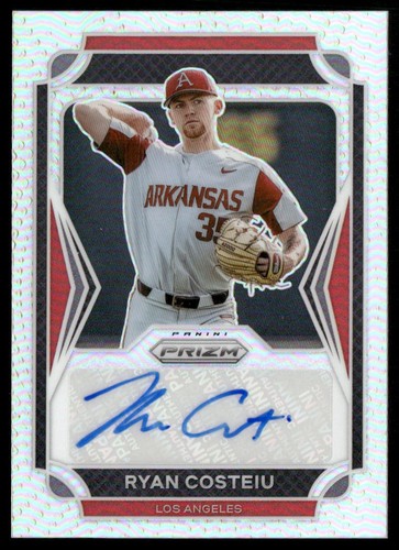 Ryan Costeiu 2021 Panini Prizm Draft Picks Autographs #AU-RY AU Los Angeles