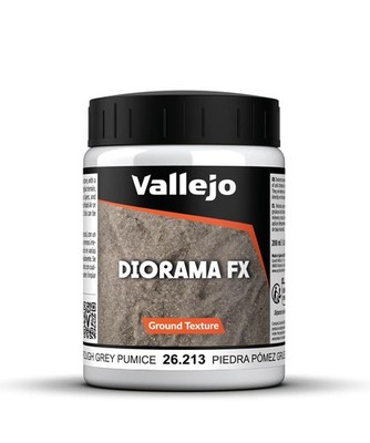Rough Grey Pumice Ground Texture for Dioramas and Models FX Paste 200 ml
