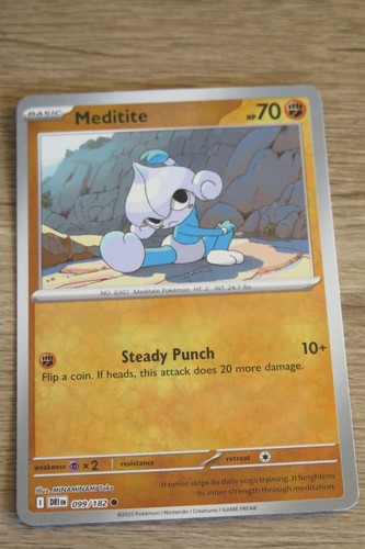 POKEMON DESTINED RIVALS 2025 HOLOFOIL & REVERSE HOLOFOIL HOLO CARDS YOU PICK - Picture 55 of 81
