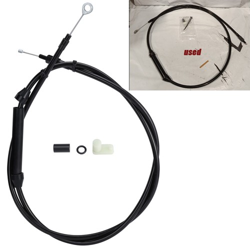 Used Extended Clutch Cable for Touring Softail Twin Cam 5 Speed Trans 74-11/16''