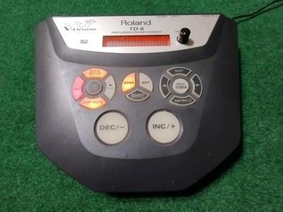 Roland TD-6V Percussion Sound Module For Parts | eBay