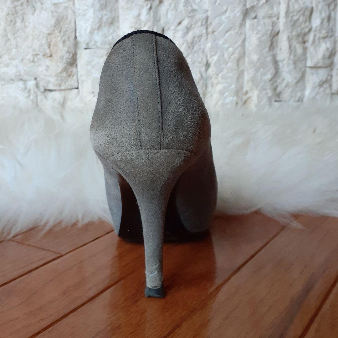 Chanel Pumps Heels Shoes Round-toe Bicolor Size 36.5 US About6.5 For Women thumbnail 5