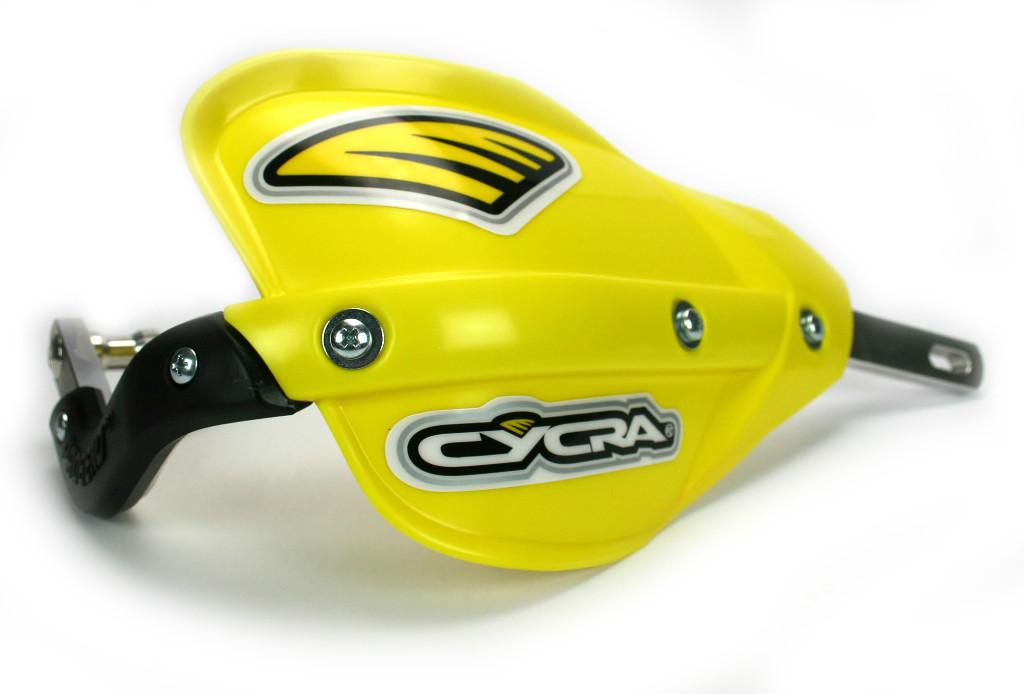 CYCRA PRO BEND protèges mains intégral alu jaune moto cross enduro