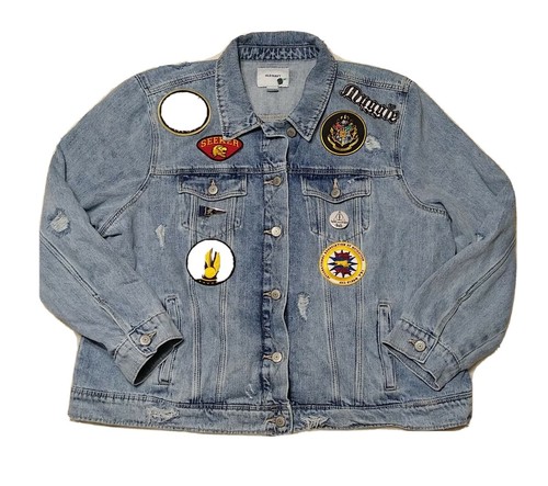 Denim Jean Jacket With Harry Potter 