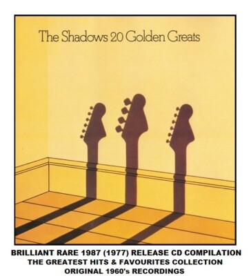 The Shadows Very Best Ultimate Essential 20 Greatest Hits Collection 60's CD