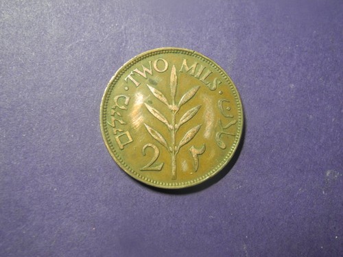 PAL60 - PALESTINE - 2 MILS - 1927 - Picture 2 of 2