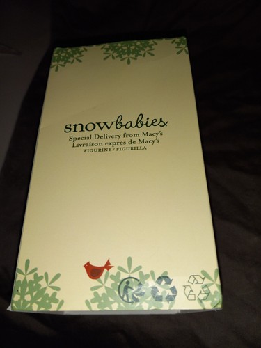 Department 56 Snowbabies Santa Special Delivery Macys Porcelain Figure 6009959 - Picture 17 of 17