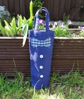 Happy Chappie bottle bag, handmade, ideal for birthday, Father's day