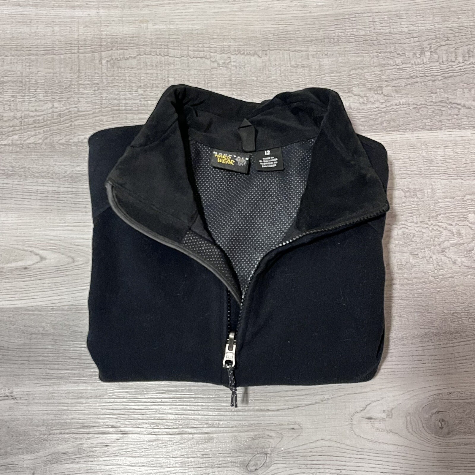 Mountain Hardwear Full Zip Jacket Women’s Size 12 Black Long Sleeve Sweatshirt