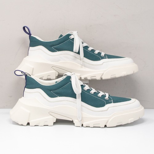 Alexander McQueen MCQ ED-6 Orbyt Baseball Varsity Sneakers, Men's 12 (45 EU) - Picture 2 of 6