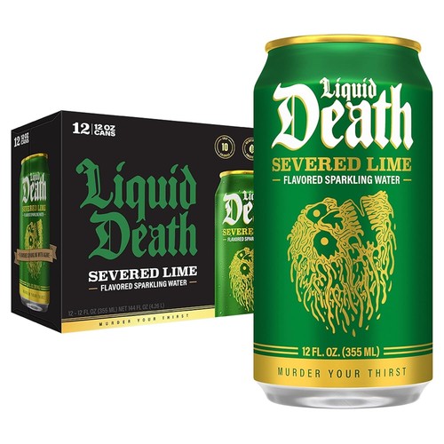 Liquid Death Flavored Sparkling Water Variety 12Pack 19.2Oz Cans - 第 11/22 張圖片