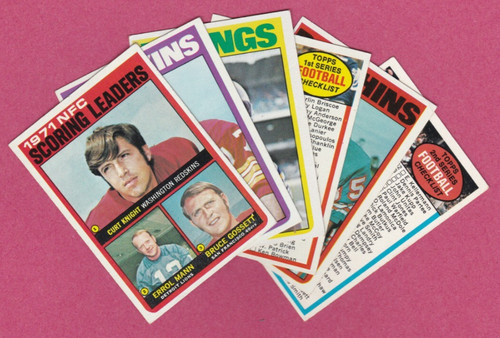 Lem Barney #42 1972 Topps card