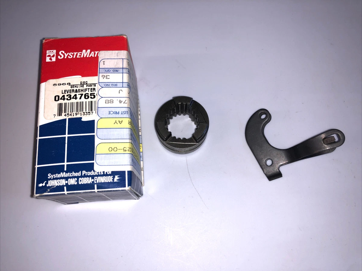 434765 NEW GENUINE OEM JOHNSON EVINRUDE OUTBOARD LEVER & SHIFTER 