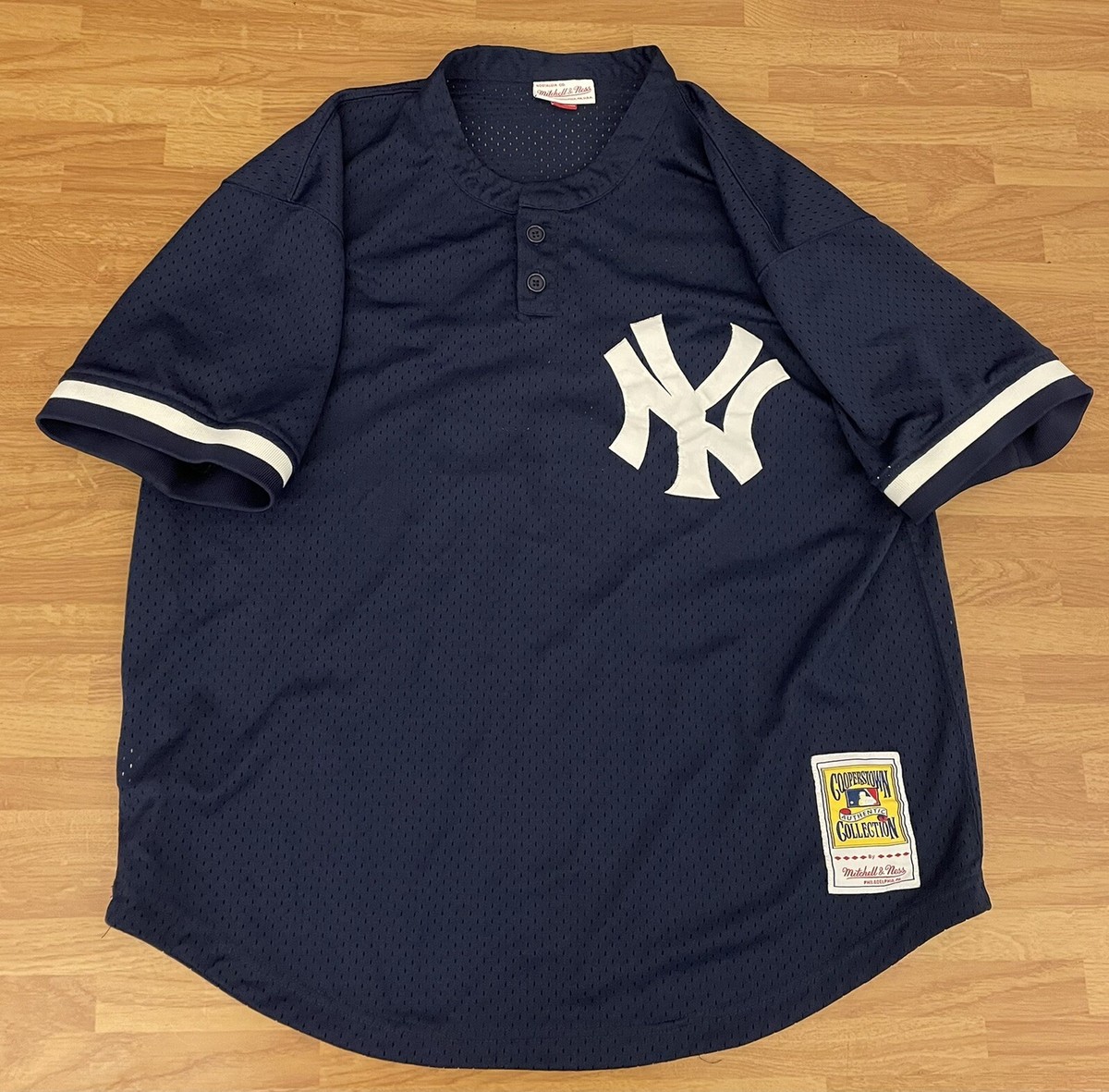 1998 Bernie Williams #51 NY Yankees Mens Mitchell & Ness Authentic 