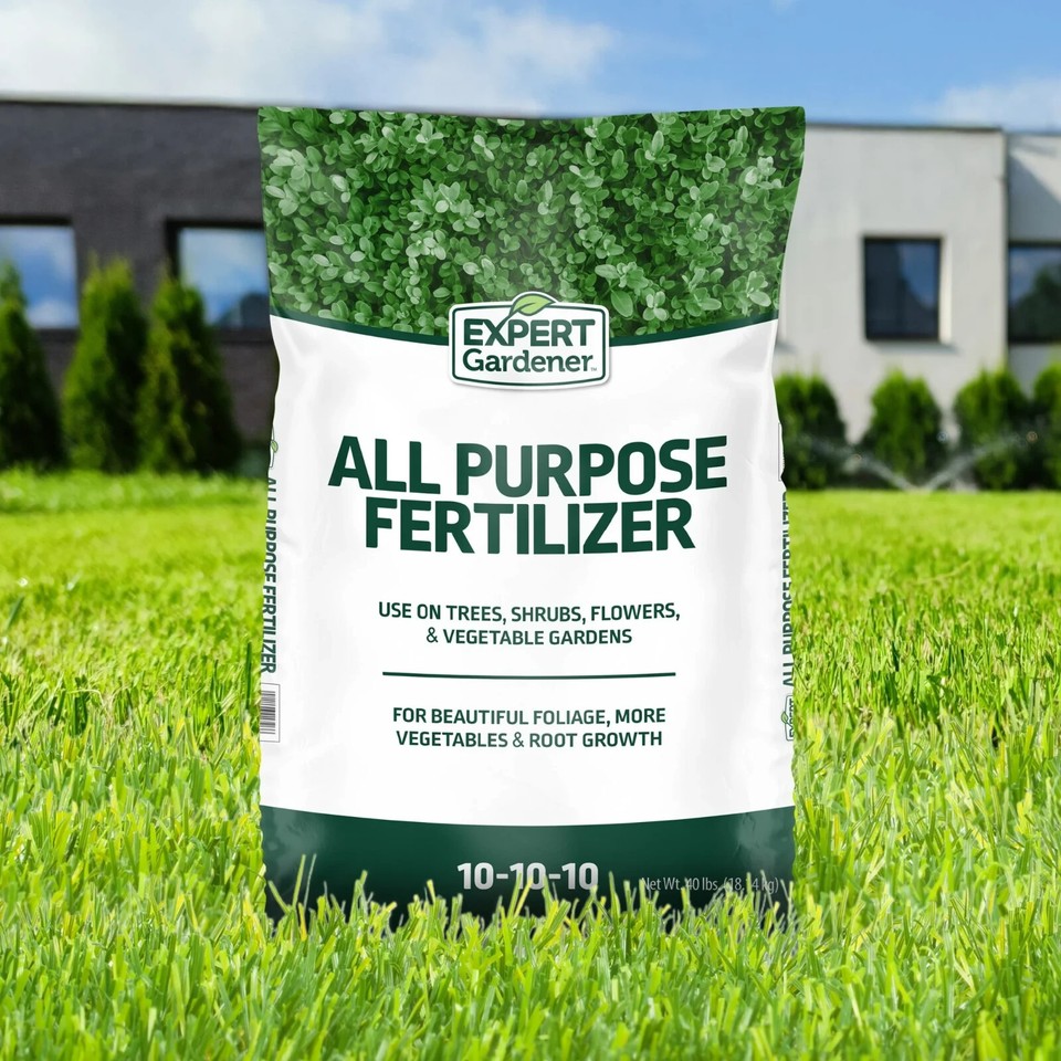 Expert Gardener All Purpose Plant Fertilizer, 10-10-10 Fertilizer, 40 ...