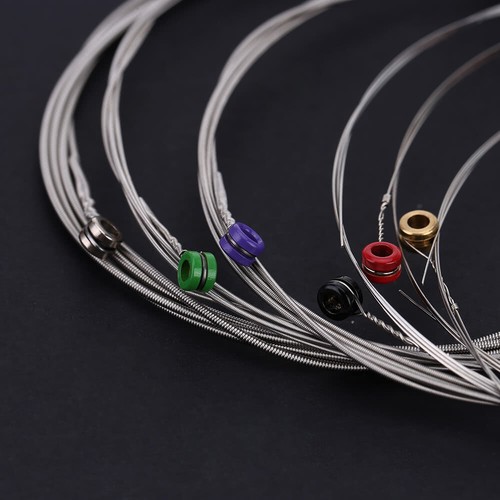 5 Sets Orphee Electric Guitar Strings Nickel Plated Super Light 6Pcs/set - Picture 5 of 7