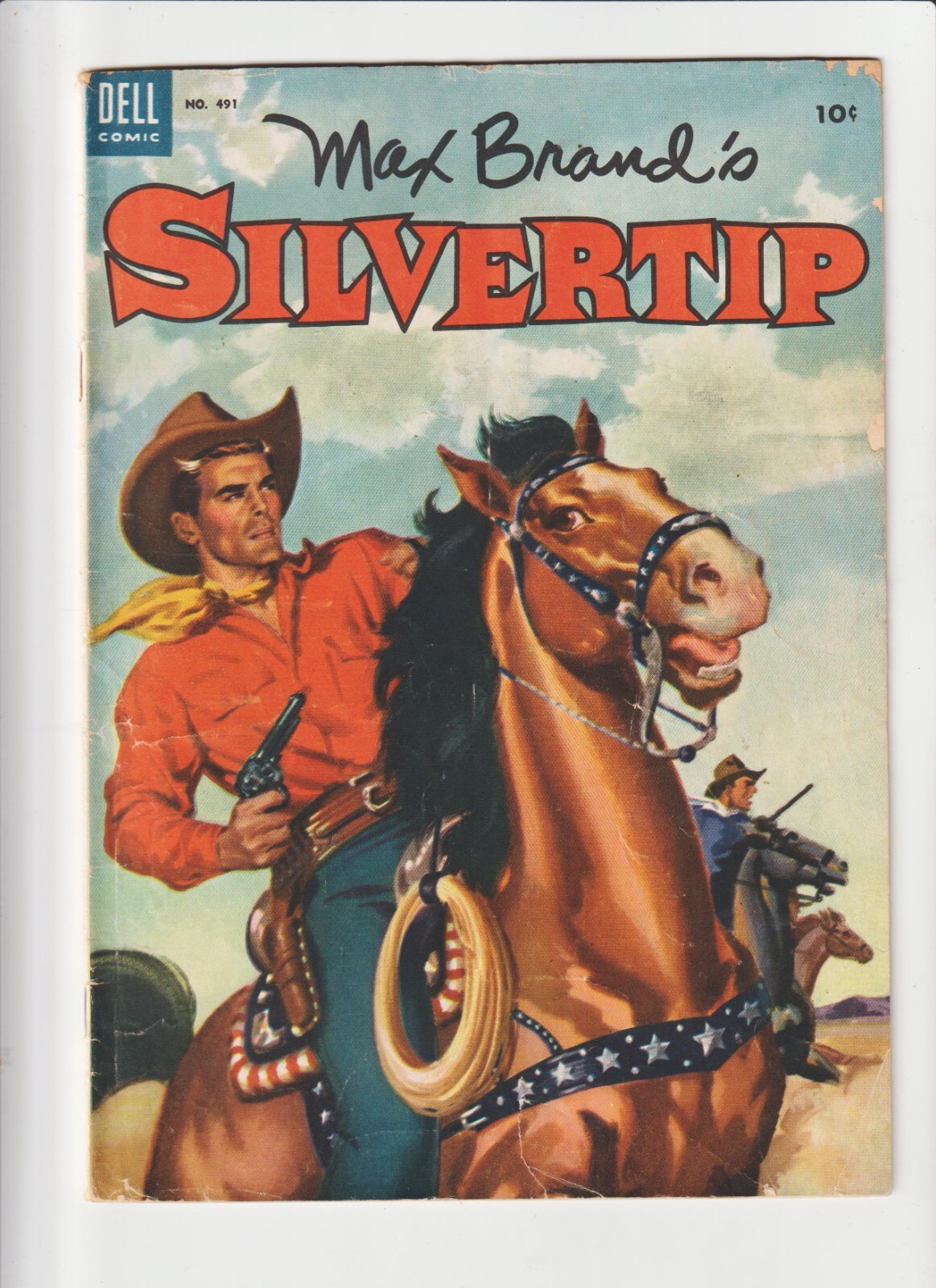 Max Brand's Silvertip #491 Dell Four Color Western Comic 1952