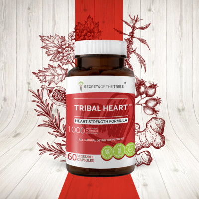Secrets Of The Tribe Tribal Heart Capsules, 500 mg
