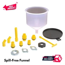 No-Spill Coolant Funnel Set for Filling/Bleeding/Burping Cooling System Radiator
