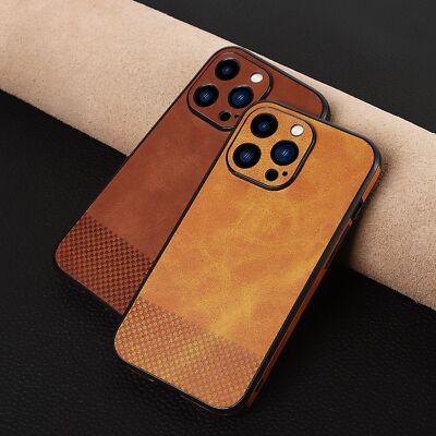 For iPhone 14 Pro Max 13 12 11 XS 87+ Shockproof Leather Hybrid Slim Matte Cover