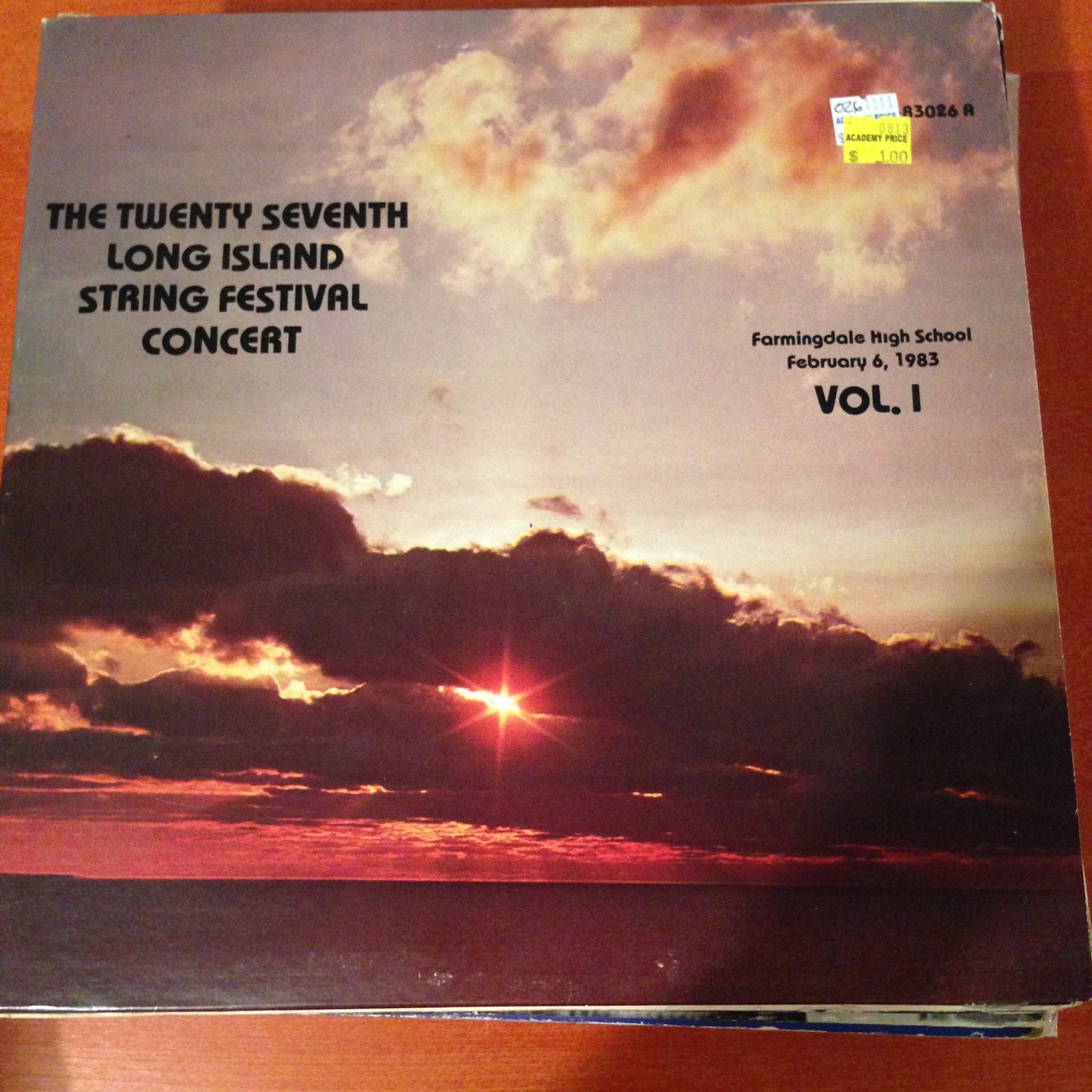 The 27th Long Island String Festival Concert-LP-LSF 83206-Vinyl Record ...