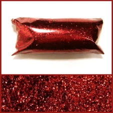 Royal Red Glitter, Fine .015" Cut, Solvent Resistant Premium Polyester
