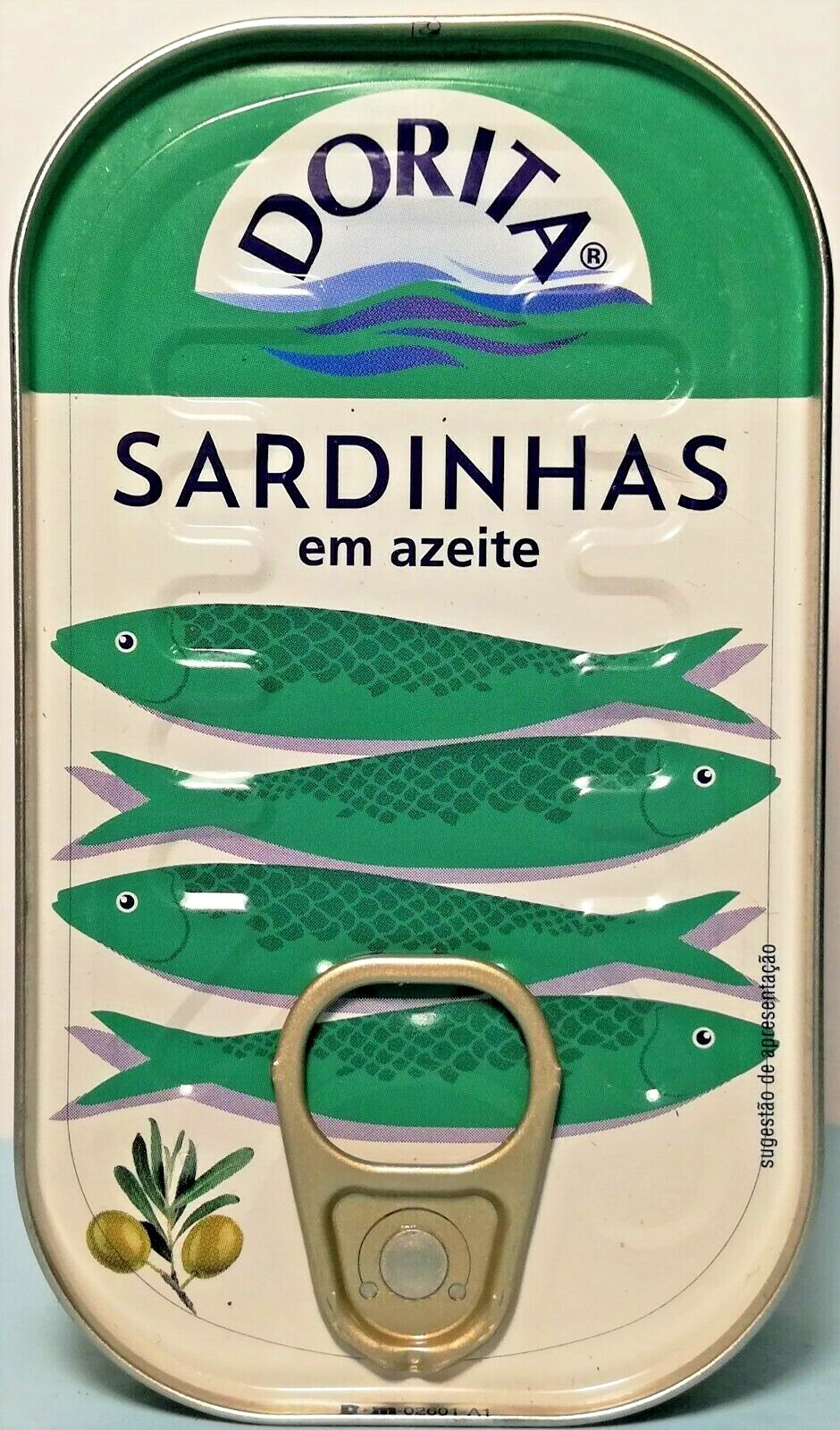 3 LATAS DE SARDINAS PORTUGUESAS EN ACEITE DE OLIVA DORITA 120G (EE.UU.)