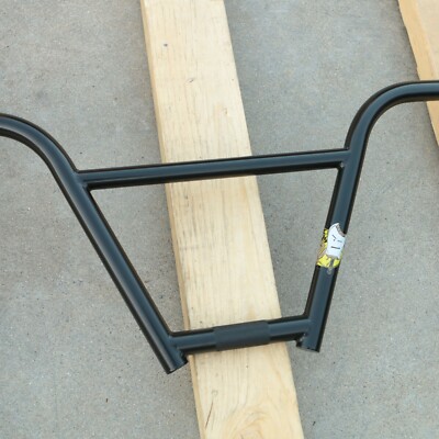 S&M BMX FU 4pc HANDLEBAR BARS BLACK RAW PURPLE SKY BLUE PINK