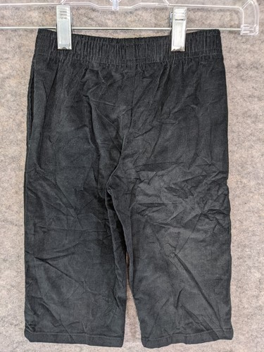 Kellys Kids Pants Boys Infant 12 Months Black Corduroy Elastic Waist Pockets - Picture 6 of 11