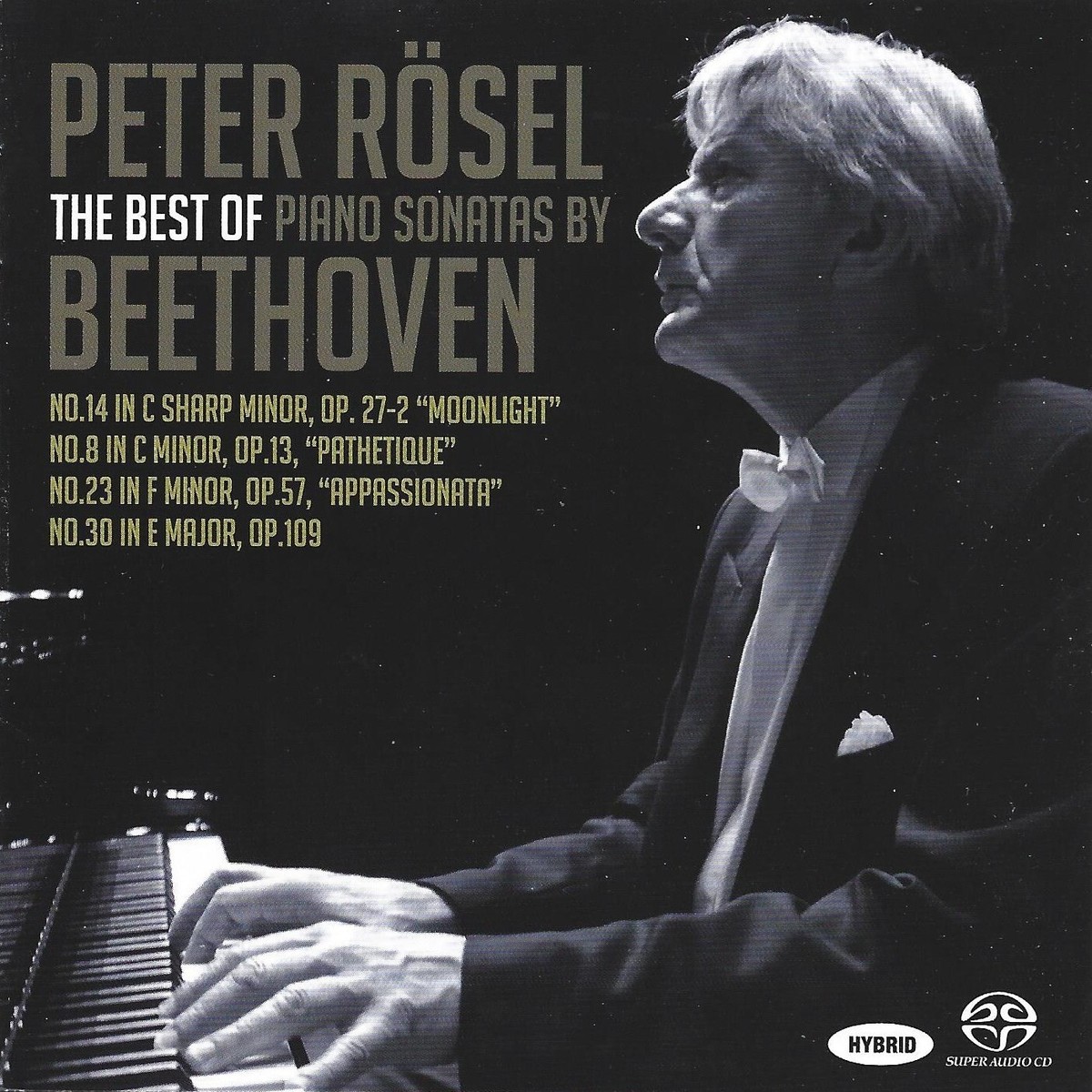 Beethoven Piano Sonatas - Peter Rosel - King Japan hybrid SACD