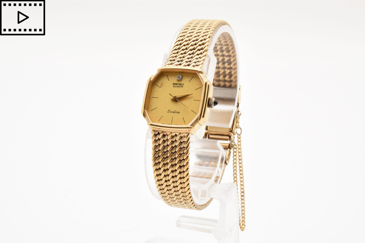 SEIKO セイコー エクセリーヌ Exceline 1221-5080 QZ ☆超絶美麗☆セイコー SEIKO エクセリーヌ 1221-0190 レディース