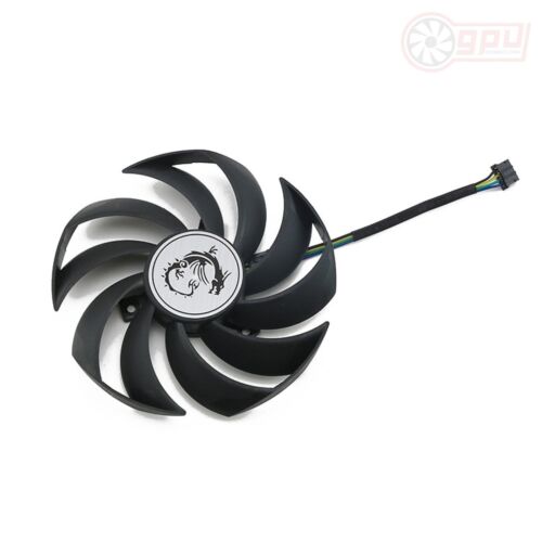 MSI RTX 3060 Ti RX 6600 6700 GAMING X Replacement Graphics Card GPU Fan Set - Picture 4 of 8