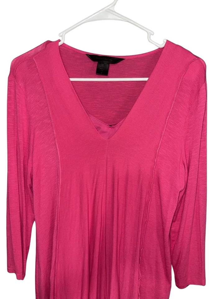 Top MiracleBody By Miraclesuit para mujer talla S rosa sin mangas Lagenlook elástico Foto 2 de 4