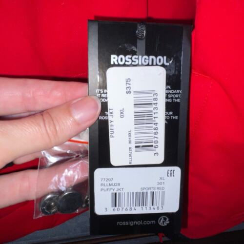 Rossignol Men's Puffy Jacket XL Red - Picture 10 of 13