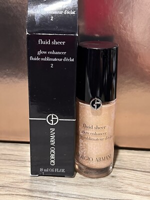 #2 Giorgio Armani Fluid Sheer Glow Enhancer BNIB