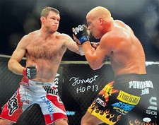 Forrest Griffin autographed inscribed signed 16x20 photo UFC JSA COA Tito Ortiz
