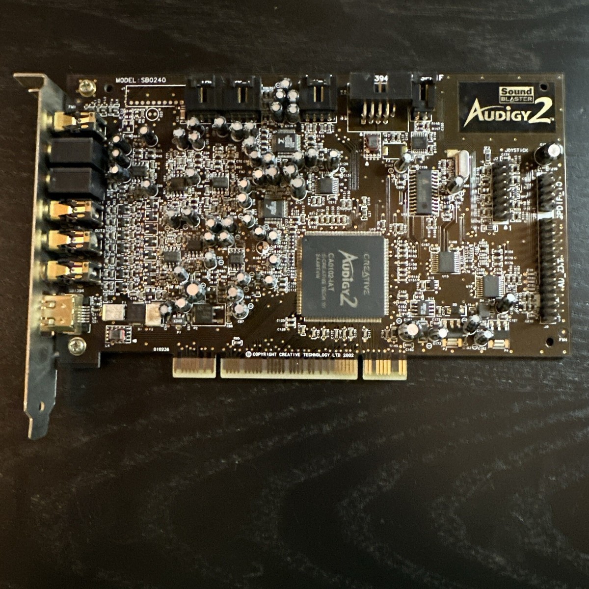Creative Labs Sound Blaster Audigy 2 PCI SB0240 7.1 Sound Card