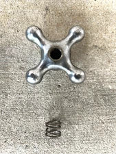 DELTA ROCKWELL CHROME STAR KNOB FAUCET HANDLE GRINDER SANDER SCROLL TABLE