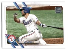 Jeff Mathis 2021 Topps #348 Texas Rangers BASEBALL