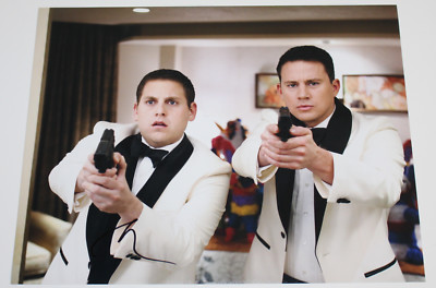 JONAH HILL SIGNED AUTHENTIC '21 JUMP STREET' 11X14 PHOTO w/COA